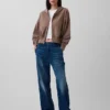 Felpa con cappuccio e zip in felpa Vintagesoft