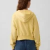 Felpa con cappuccio e zip in felpa Vintagesoft