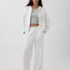 Felpa con cappuccio e zip in felpa Vintagesoft
