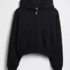 Felpa con cappuccio e zip in felpa Vintagesoft
