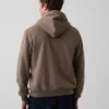 Felpa con cappuccio e zip per adulti Vintagesoft Arch Logo