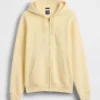 Felpa con cappuccio e zip per adulti Vintagesoft Arch Logo
