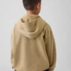 Felpa con cappuccio e zip per bambini Vintagesoft dal taglio comodo