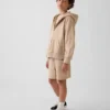 Felpa con cappuccio e zip per bambini Vintagesoft dal taglio comodo