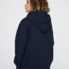 Felpa con cappuccio e zip per bambini Vintagesoft Logo