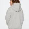 Felpa con cappuccio e zip per bambini Vintagesoft Logo