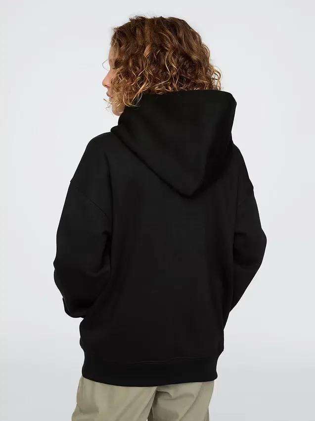 Felpa con cappuccio e zip per bambini Vintagesoft Logo
