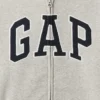 Felpa con cappuccio e zip per bambini Vintagesoft Logo