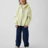 Felpa con cappuccio e zip per bambini Vintagesoft Logo