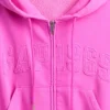 Felpa con cappuccio e zip Vintagesoft 1969 Logo