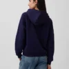Felpa con cappuccio e zip Vintagesoft