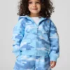 Felpa con cappuccio e zip Vintagesoft Camo per Neonato & Bebè