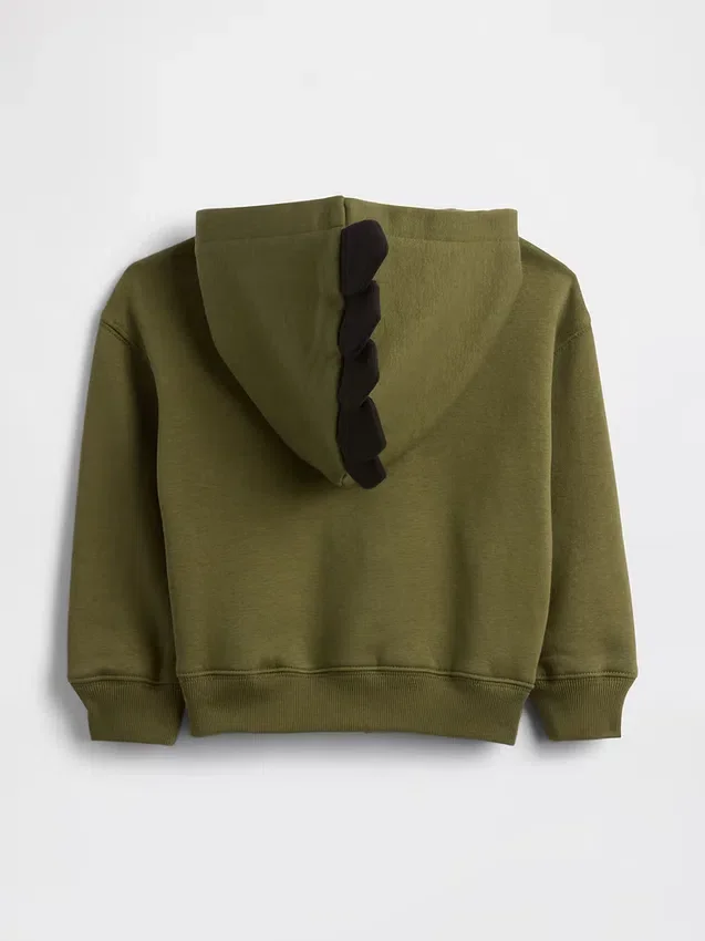 Felpa con cappuccio e zip Vintagesoft Dino per Neonato & Bebè
