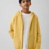 Felpa con cappuccio e zip Vintagesoft per bambini