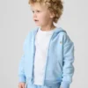 Felpa con cappuccio e zip Vintagesoft per Neonato & Bebè