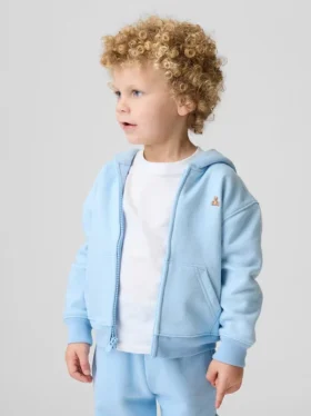 Felpa con cappuccio e zip Vintagesoft per Neonato & Bebè
