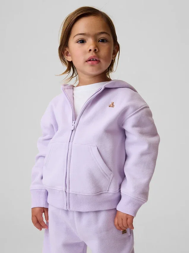 Felpa con cappuccio e zip Vintagesoft per Neonato & Bebè