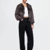 Felpa con cappuccio e zip Vintagesoft Wedge