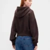 Felpa con cappuccio e zip Vintagesoft Wedge