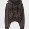 Felpa con cappuccio e zip Vintagesoft Wedge