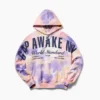 Felpa con cappuccio GAP × Awake Ny in tessuto pesante oversize con logo