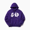 Felpa con cappuccio GAP × Awake Ny in tessuto pesante oversize con logo