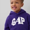 Felpa con cappuccio GAP × Awake Ny per bambini Vintagesoft con logo