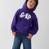 Felpa con cappuccio GAP × Awake Ny per bambini Vintagesoft con logo