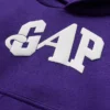 Felpa con cappuccio GAP × Awake Ny per bambini Vintagesoft con logo
