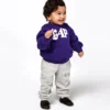 Felpa con cappuccio GAP × Awake Ny per bambini Vintagesoft con logo