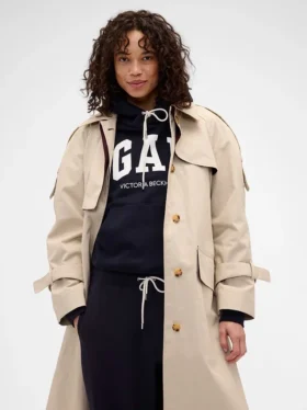 Felpa con cappuccio GAP × Victoria Beckham in felpa francese pesante