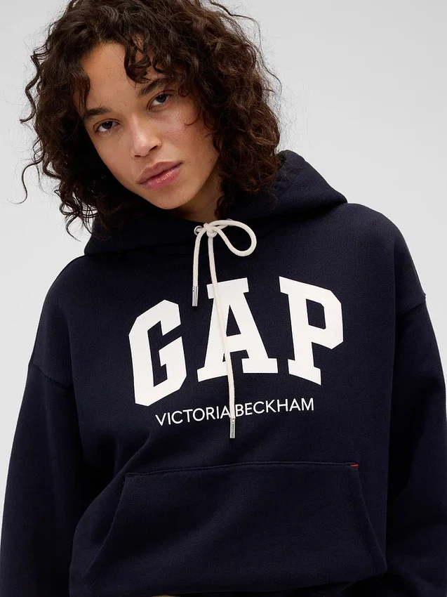 Felpa con cappuccio GAP × Victoria Beckham in felpa francese pesante