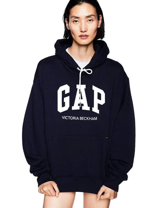 Felpa con cappuccio GAP × Victoria Beckham in felpa francese pesante