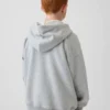 Felpa con cappuccio Henley Vintagesoft per bambini, vestibilità comoda