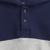 Felpa con cappuccio Henley Vintagesoft per bambini, vestibilità comoda