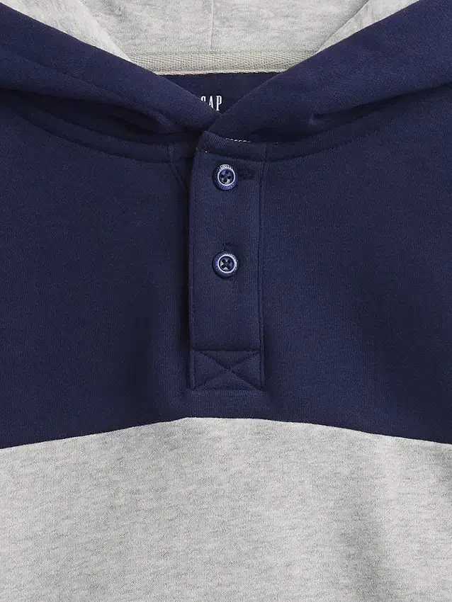 Felpa con cappuccio Henley Vintagesoft per bambini, vestibilità comoda