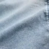 Felpa con cappuccio in denim a maglia per bambini