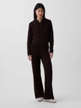 Pantaloni in maglia a trecce CashSoft