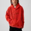 Felpa con cappuccio Marvel Vintagesoft Spider-Man dal taglio comodo per bambini