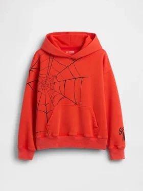 Felpa con cappuccio Marvel Vintagesoft Spider-Man dal taglio comodo per bambini