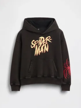 Felpa con cappuccio Marvel Vintagesoft Spider-Man dal taglio comodo per bambini
