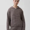 Felpa con cappuccio oversize CashSoft a maglia Shaker