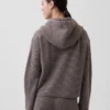 Felpa con cappuccio oversize CashSoft a maglia Shaker