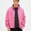 Felpa con cappuccio oversize corta e pesante per adulti