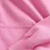 Felpa con cappuccio oversize corta e pesante per adulti
