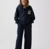 Felpa con cappuccio oversize e zip Vintagesoft per bambini
