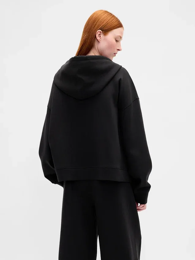 Felpa con cappuccio oversize GapFit con zip