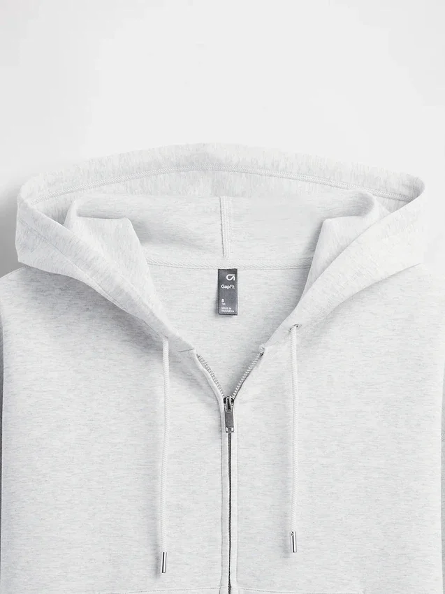 Felpa con cappuccio oversize GapFit con zip