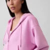 Felpa con cappuccio oversize GapFit con zip