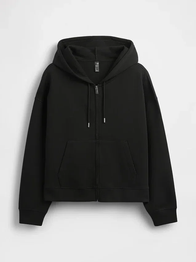 Felpa con cappuccio oversize GapFit con zip